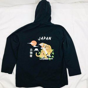 AGORA Pullover Hoodie Graphic Art JAPAN Size MED